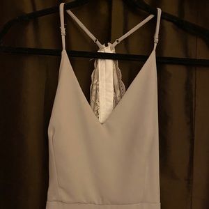 Gray prom dress (xs)